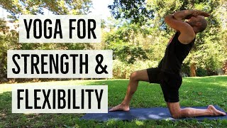 35 Minute Full Body Yoga for Strength & Flexibility with Antranik