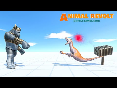 STRONG GHOR HAMMER vs ALL DINOSAURS - Animal Revolt Battle Simulator