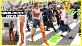 I Wore Kendall Jenner's Boots For A Day