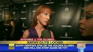 Kathy Griffin talks Golden Globes