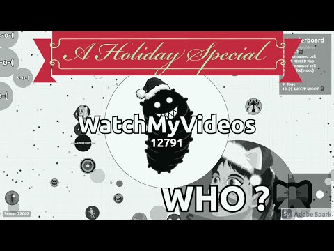 It's Christmas In Agar.io 🎄 (Solo Holiday Highlights)