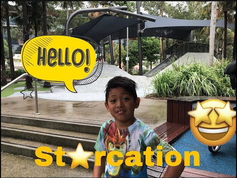 Playground Hunter Takes A Starcation ⭐️ And Visits The Darling Quarter Playground