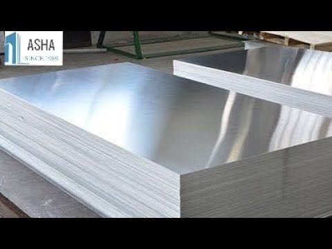 5052 aluminium sheet, silver, thickness: 0.71mm to 12mm