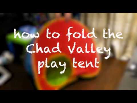 How to fold Chad Valley (Argos) Pop Up Tent