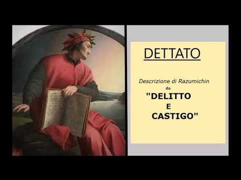 Dettato in italiano: "Descrizione di Razumichin" da Delitto e Castigo