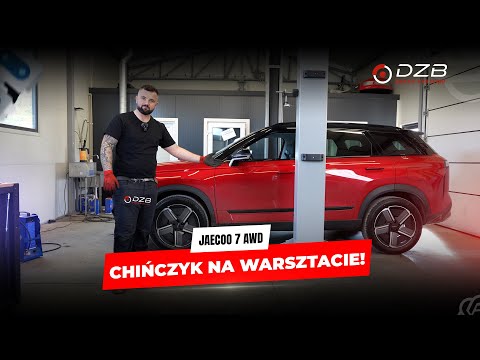 NEW Jaecoo 7 on a lift! The braking system TOTALLY surprised us!