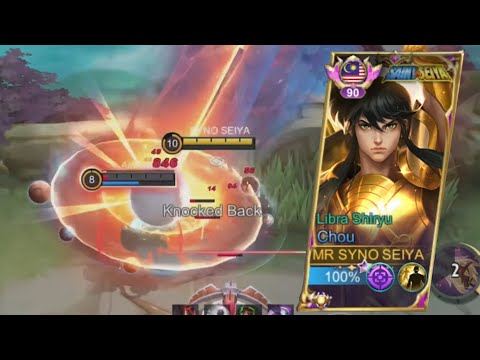CHOU SEIYA UNSTOPABLE DAMAGE! 83% WINRATE CHOU
