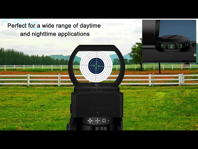 Vídeo relacionado con Feyachi RS-28 Mira de Punto Rojo, Airsoft Punto Rojo y Verde Sólo para Actividades Deportivas