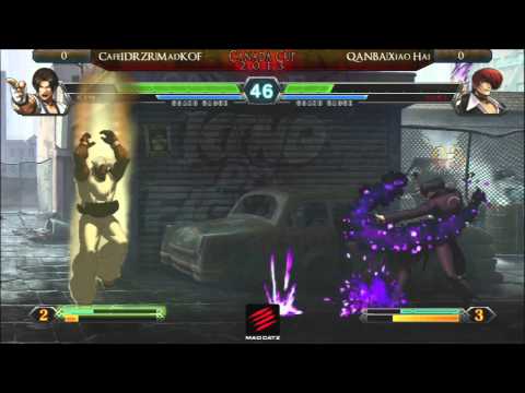 CC2013 KOFXIII Top 4 LF - CafeID|RZR|MadKOF (DUO-SHE-KIM) vs QANBA|Xiao Hai (KIN-MRK-XIOR)
