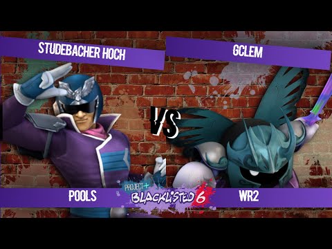 Blacklisted 6 Pools - Gclem (Meta Knight) vs Studebacher Hoch (Captain Falcon)