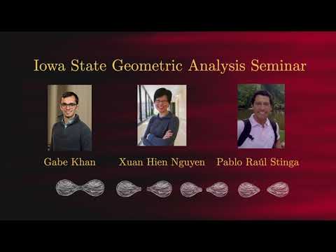 Iowa State Geometric Analysis Seminar