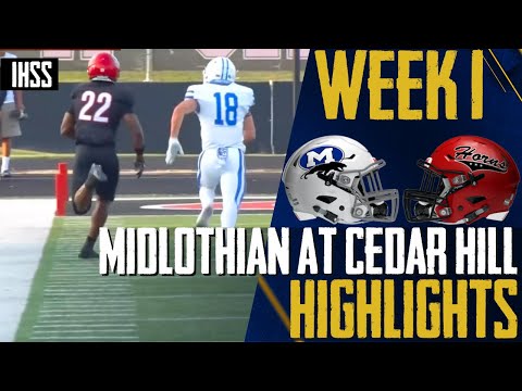 Cedar Hill vs Midlothian Top Plays: Brewster Shines in 36-21 Win
