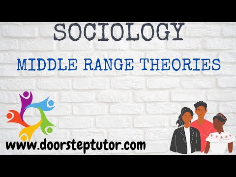 Middle Range Theories: Introduction, Features, Why, Merton | Sociology