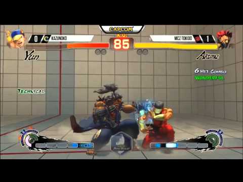 Kazunoko (Yun) vs MCZ Tokido (Akuma) SEAM2015 CPT2015