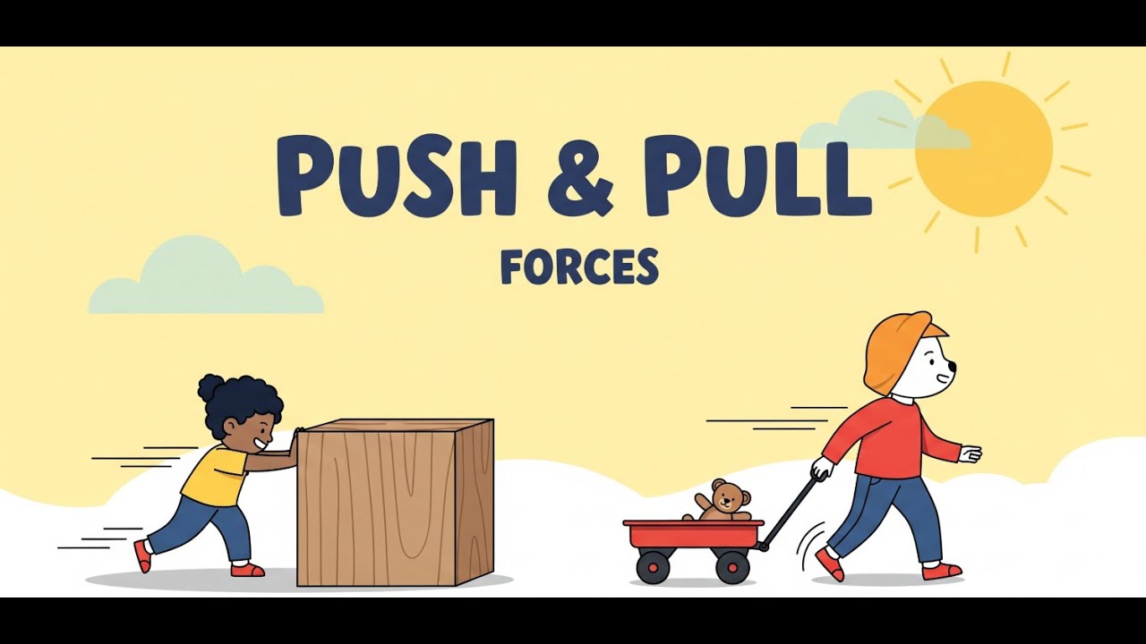 Force Makes Things Move Song and Lyrics Video!    Teaching Elementary Science