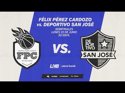 LNB EN VIVO - FÉLIX PÉREZ CARDOZO Vs. SAN JOSÉ (SEMIFINALES)