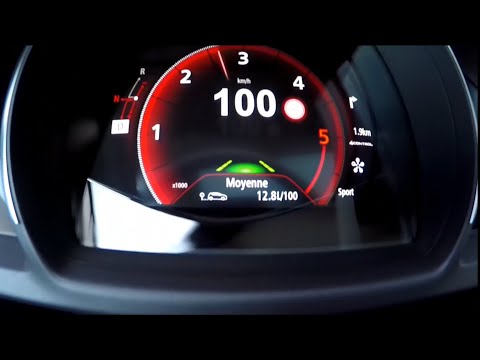 Renault Espace 5 1.6 dCi 160 HP 0-100 km/h acceleration