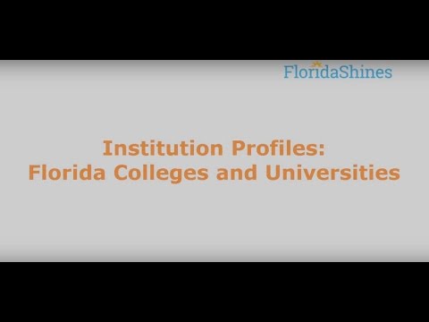 Institution Profiles Overview