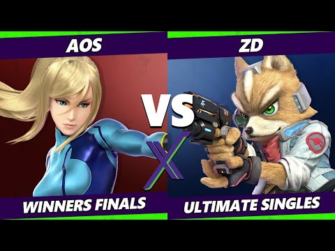 S@X 445 Winners Finals - AoS (ZSS) Vs. ZD (Fox, Wolf) Smash Ultimate - SSBU