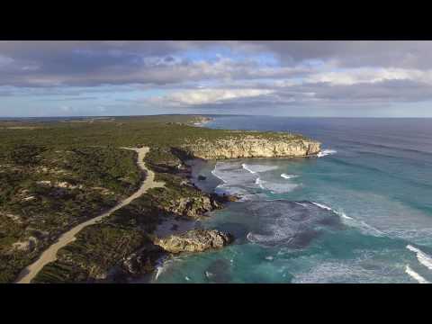 Drone footage of Pennington Bay