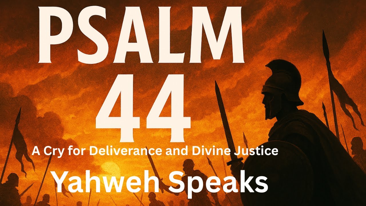Yahweh Speaks: Psalm 44 – A Cry for Deliverance and Divine Justice
