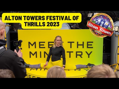 Alton Towers Festival of Thrills 2023 | 4K | Thrill Films