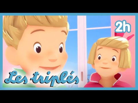 💕 Nouvelle compilation de 2H 💕 Les Triplés Officiel｜Dessin Animé pour enfant