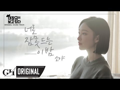 SOYA(소야)-‘너로 잠 못드는 이 밤’ (대장금이 보고있다  OST Part.8)