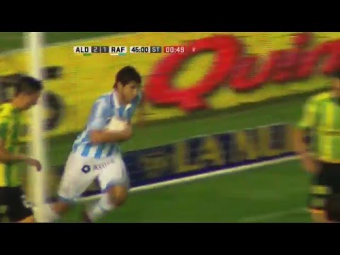 Gol de Graciani. Aldosivi 2 - Rafaela 1. Fecha 15. Primera División 2016.