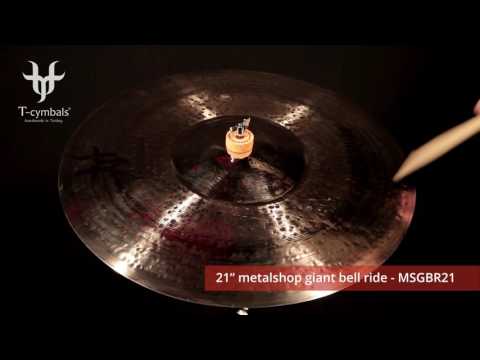 21” metalshop giant bell ride - MSGBR21 New for 2016