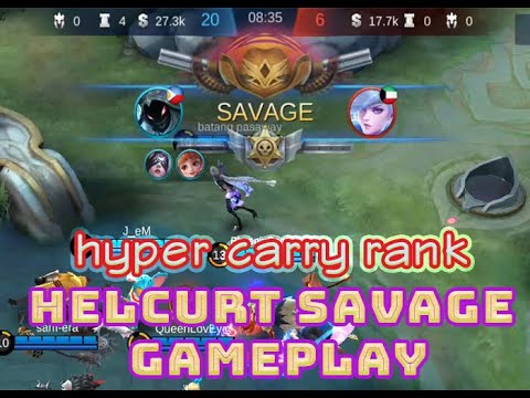 Helcurt Hyper Carry Rank Gameplay II Savage!