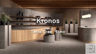 Kronos | Terra Crea - Limo | Keramiek Vloertegels & Wandtegels (Modern Beton Loo