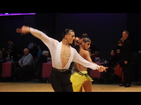 Lorenzo COLIN & Adèle DA ROSA - Championnat de France 10 Danses 2023, Muret, Youth Latine (ChaCha)
