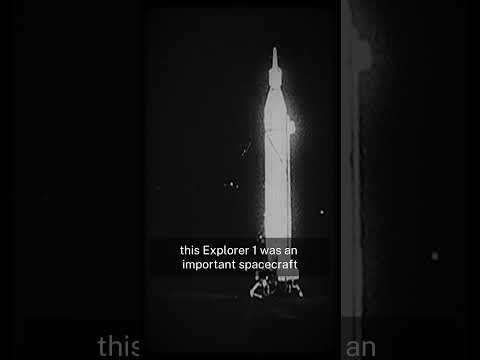 Explorer 1: Gateway to Space🛰️📡  #shortvideo #youtubeshorts #space #inspiration #shorts  #viral
