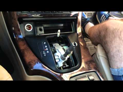 Led ручка АКПП - установка на БМВ е53.