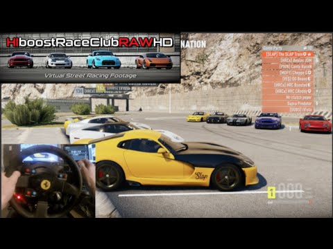 FH2 Drag Meet GoPro 1100HP Twin Turbo Viper w/HiboostRaceClubRAWHD | SLAPTrain