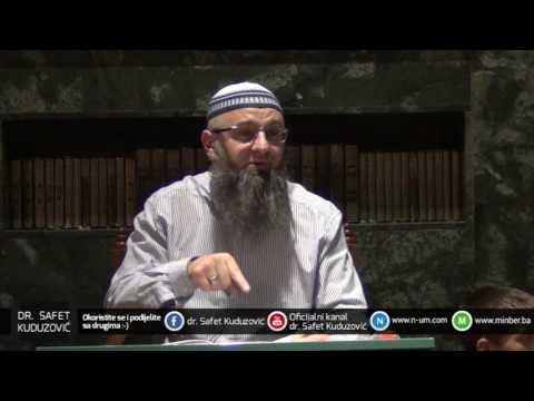 Sabur na nedaćama  je borba protiv svoje duše_dr. Safet Kuduzović