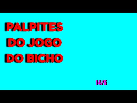 PALPITE DO DIA 14/06/2026 PARA TODAS AS LOTERIAS