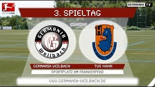 preview picture of video 'Germania Weilbach - TuS Hahn | Gruppenliga Wiesbaden 2014/2015 HD'