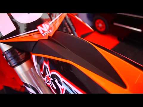Behind Bars: Matt Moss JDR J-STAR KTM 250SX-F Dirt Bike