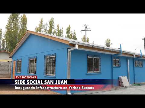 NUEVA SEDE SOCIAL PARA YERBAS BUENAS