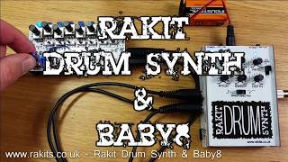 Video thumbnail for RAKIT Drum Synth & Baby8 Short by Rakit