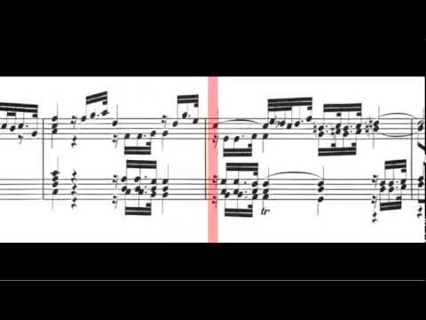 BWV 826 - Partita No.2 in C Minor (Scrolling)