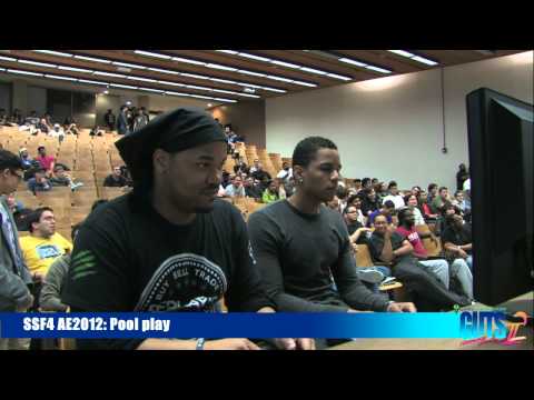 SSF4 AE2012 JDragonX vs AG MCZ Native Impact & Kevin Teque vs RPD MCZ Alex Smith GUTS2 Tournament