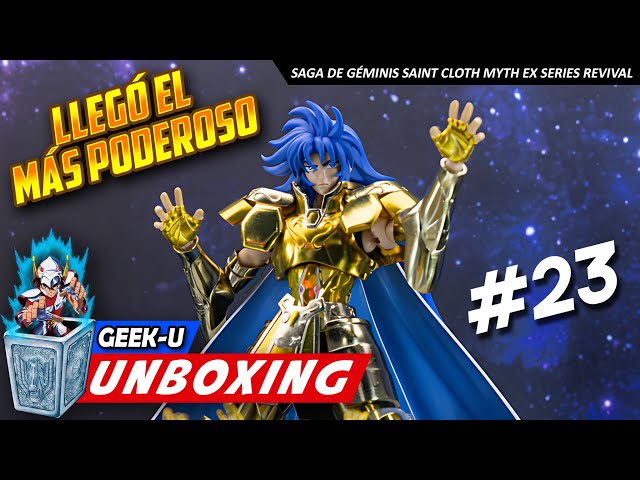 Vídeo relacionado con Bandai - Colección Caballeros del Zodiaco Myth Cloth - Código 12852 - Saga Revival Edition, Figura de Géminis