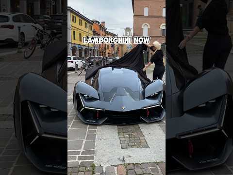 Lamborghini Now vs Then - Evolution of Lamborghini #shorts #lamborghini #aventador #huracan #viral