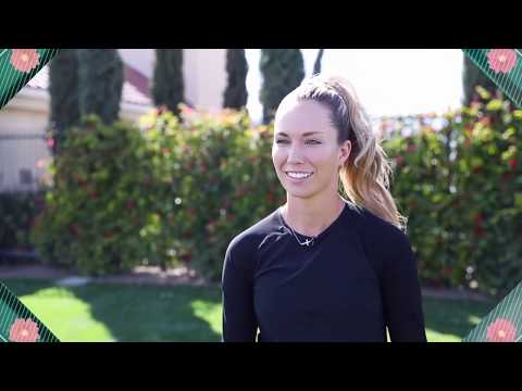 Danielle Collins Walk and Talk at the BNP Paribas Open