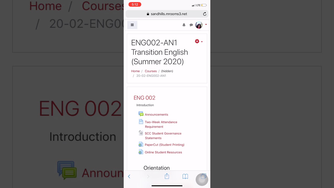 ENG 002 Course Tutorial