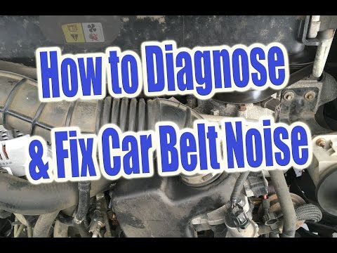 Review of CRC Belt Conditioner: Diagnosing & Repairing Car Belt Noise, Cheap & Easy