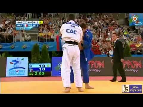 Judo 2013  European Championships Budapest: Sasson (ISR) - Maret (FRA) [-100kg] bronze